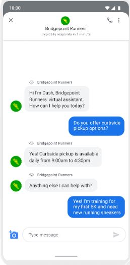 Google Business Messages 2