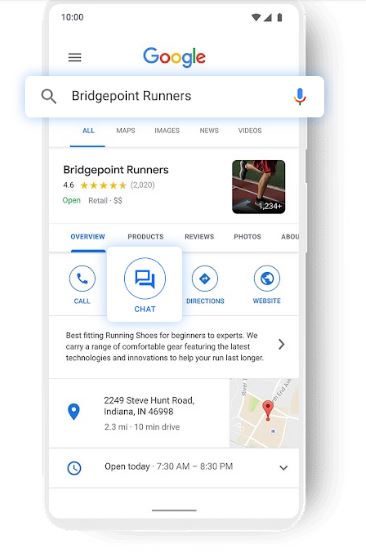 Google Business Messages